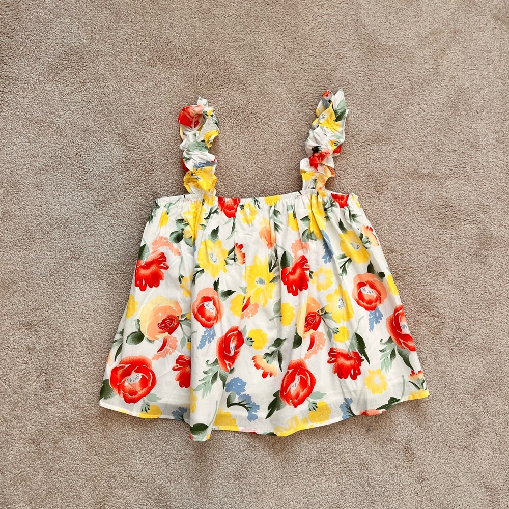 Hyfve Cropped Floral Flowy Top | NWT